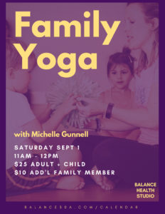 Family Yoga Workshop @ Balance Health Studio
