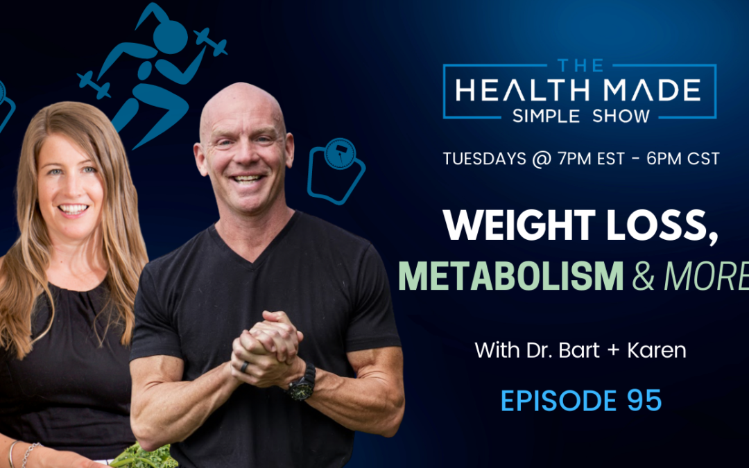 Weight loss, metabolism boosters, and more! Episode 95