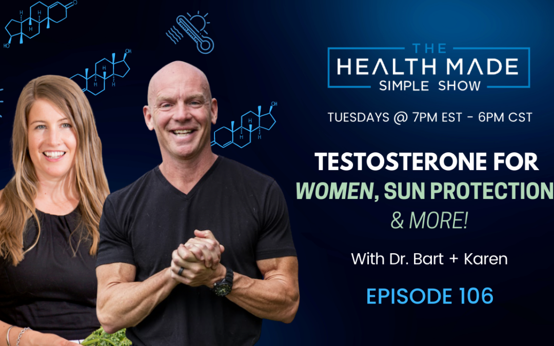 Testosterone for Women, Sun Protection, Managing Hot Weather | Episode 106