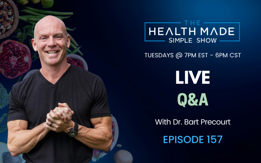 Live Q&A: Blood pressure, Carbs, Weight loss, and more! | Episode 157