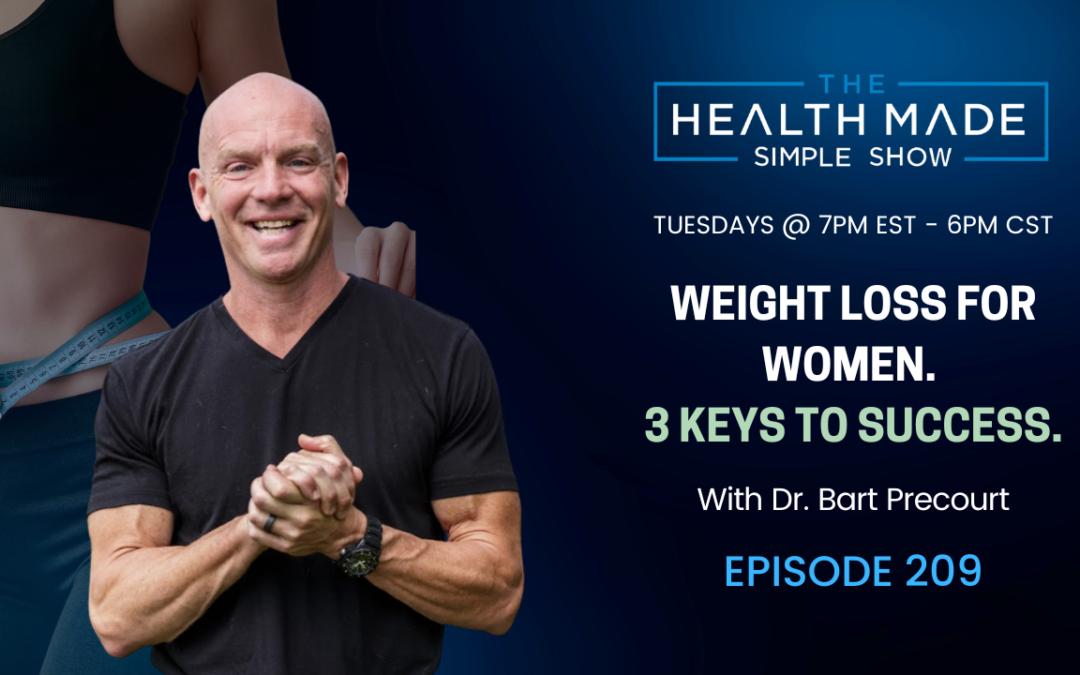 Weight loss for women. 3 keys to success. | Ep. 209