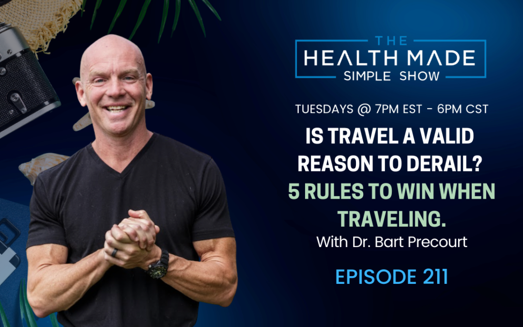 Is Travel a valid reason to derail? 5 rules to win when traveling. Does your environment control you? | Ep. 211