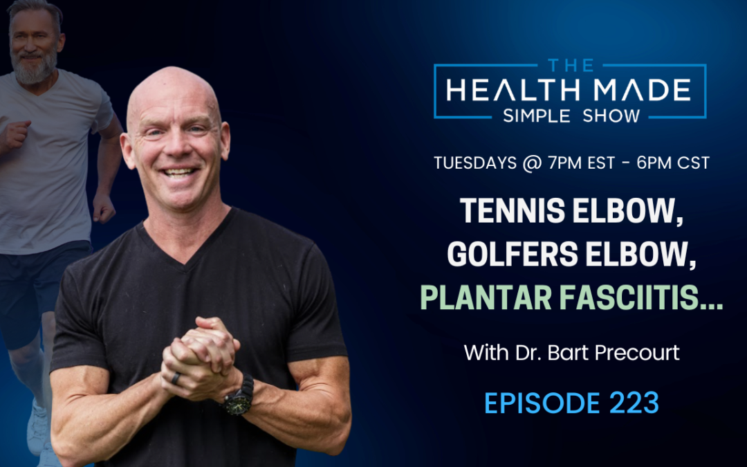 Tennis elbow, golfers elbow, plantar fasciitis.. how to heal and what we need to know about tendons! | Ep. 223