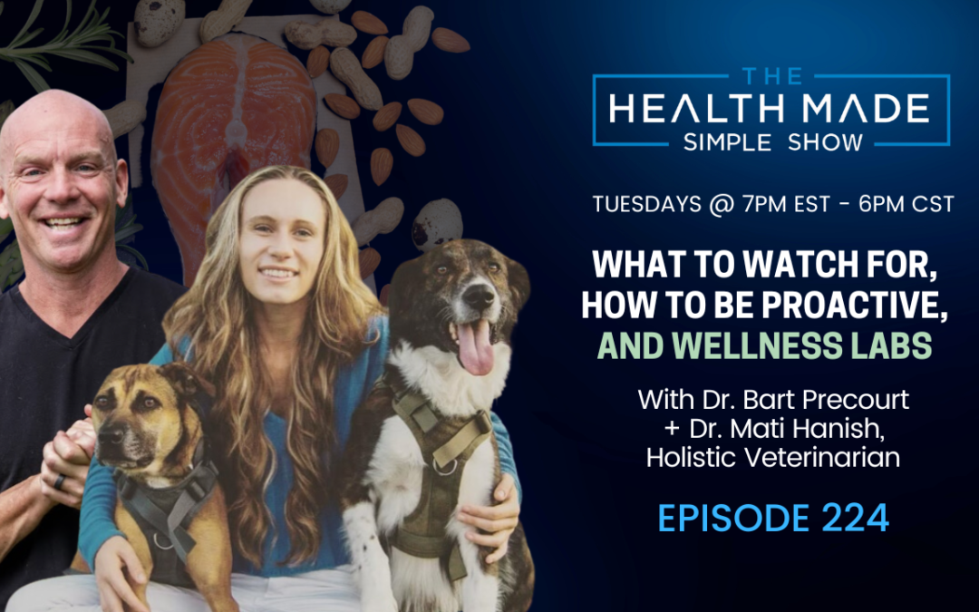 Special Guest: Dr. Mati Hanish, Holistic Veterinarian – What to Watch for, How to Be Proactive, and Wellness Labs | Ep. 224