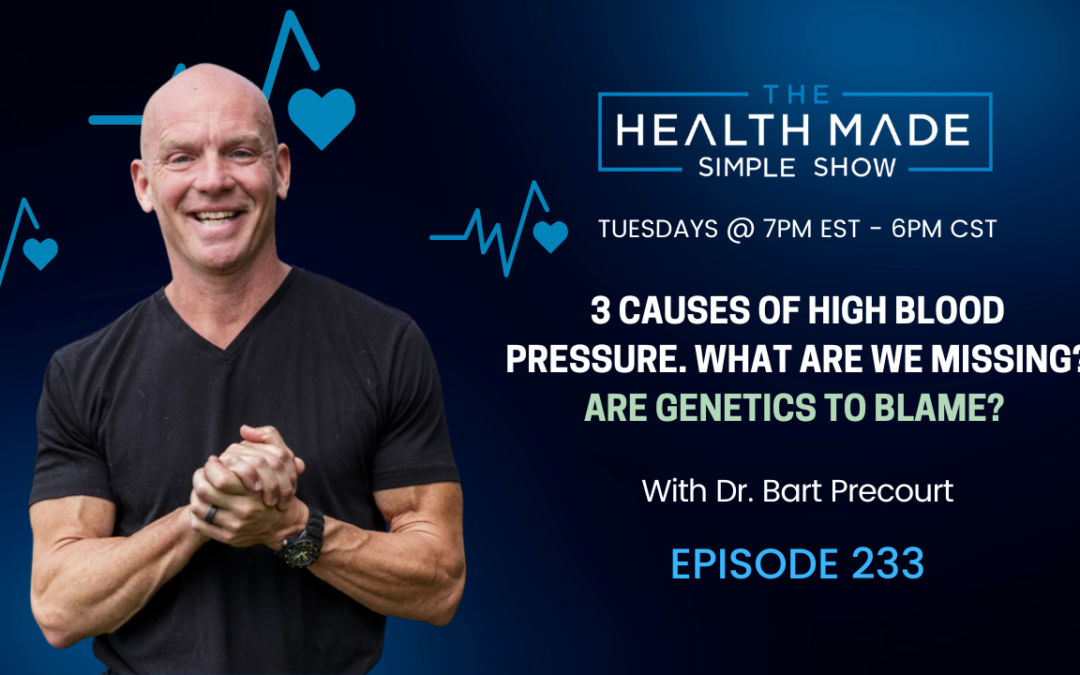 3 causes of high blood pressure. What are we missing? Are genetics to blame? Healthy solutions. How to properly take | Ep. 233