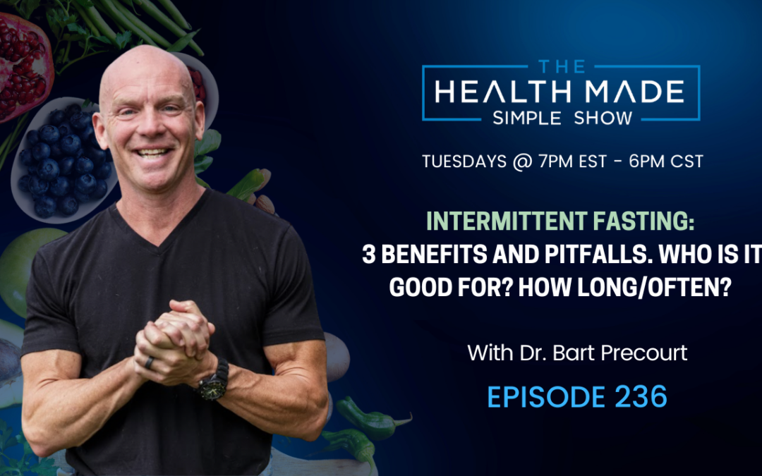 Intermittent Fasting: 3 benefits and pitfalls. Who is it good for? How long/often? | Ep. 236