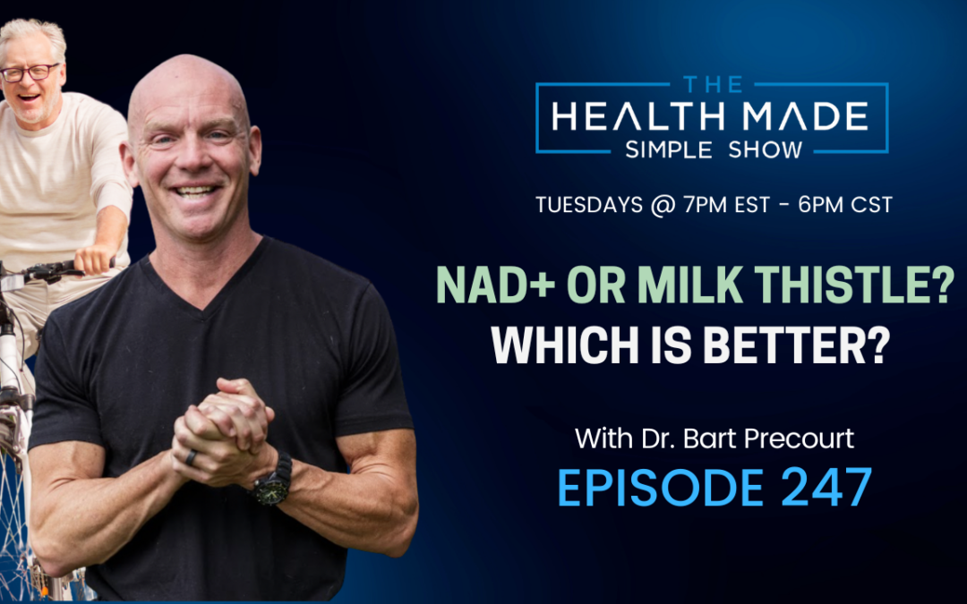 NAD+ or Milk Thistle? Which is better? Where do we really get energy | Ep. 247