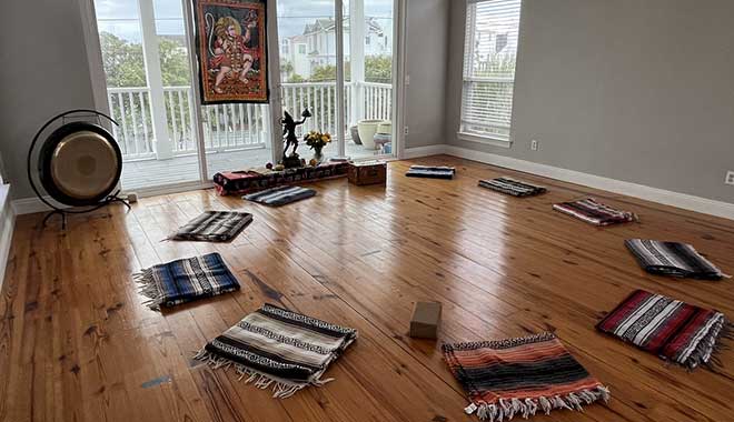 Evening Circle with Emma McKeever at Balance Health Studio on 30A Seagrove Beach