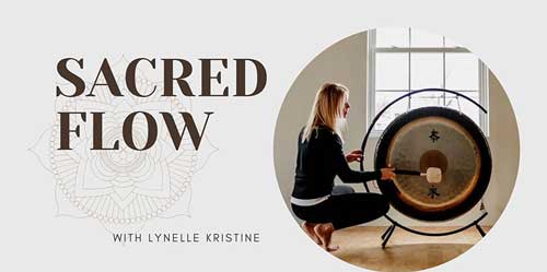Sacred Flow with Lynelle Kristine, candlelit yoga and intuitive energetic healing at Balance Health Studio in Seagrove Beach on 30A